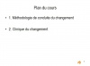 Module 4: Le management des transitions organisationnelles