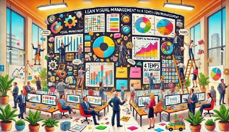 2. 71 Le management visuel du Lean revisité par les 4 Temps du Management 